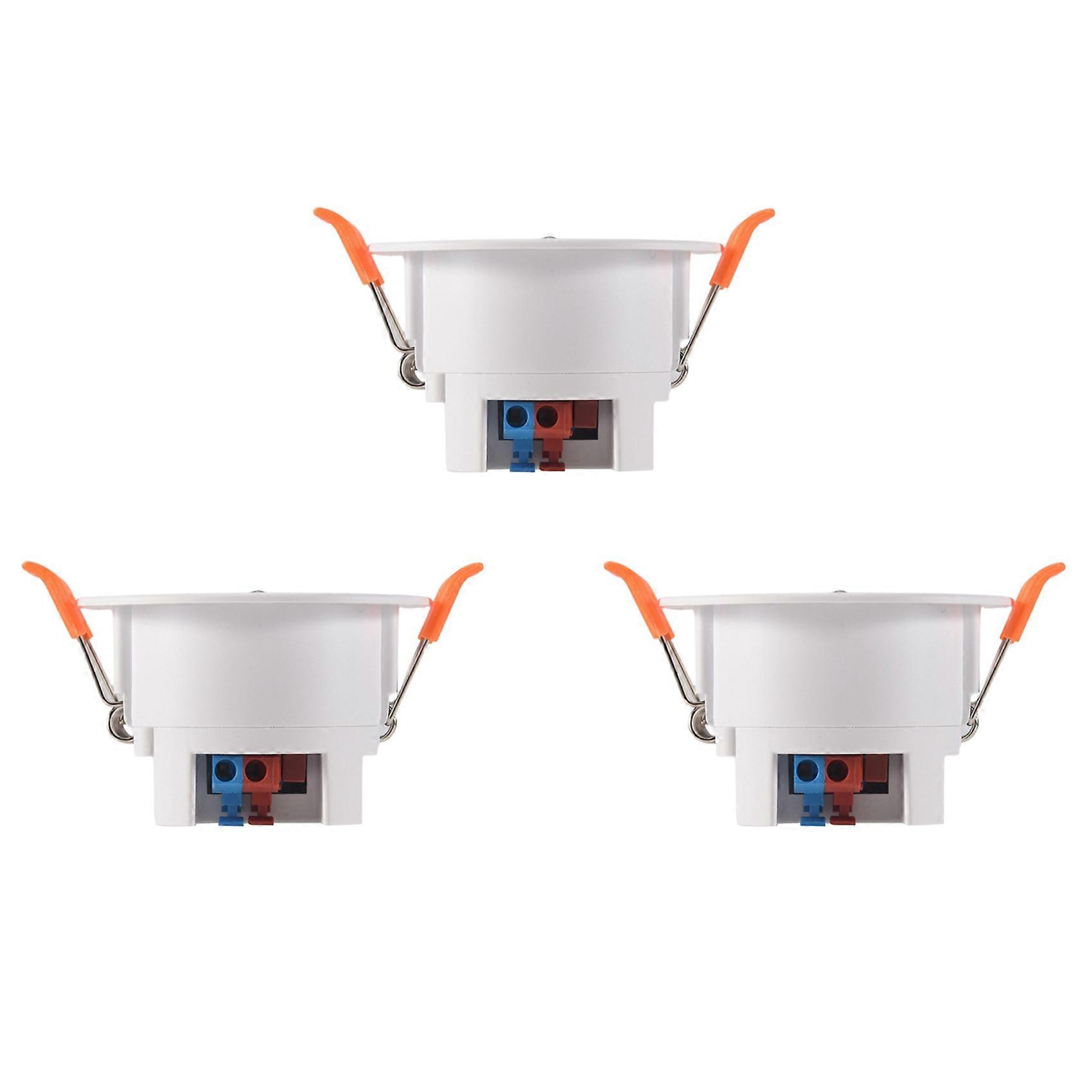 3X Tuya ZigBee MmWave Human Presence Sensor with Luminance MicroWave Radar Detection PIR Motion Sensor Celling Mount