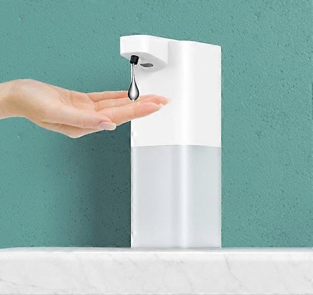 Automatic Soap Dispenser with Smart Infrared Sensor, Adjustable Volume, 400ml Rechargeable Waterproof Design
