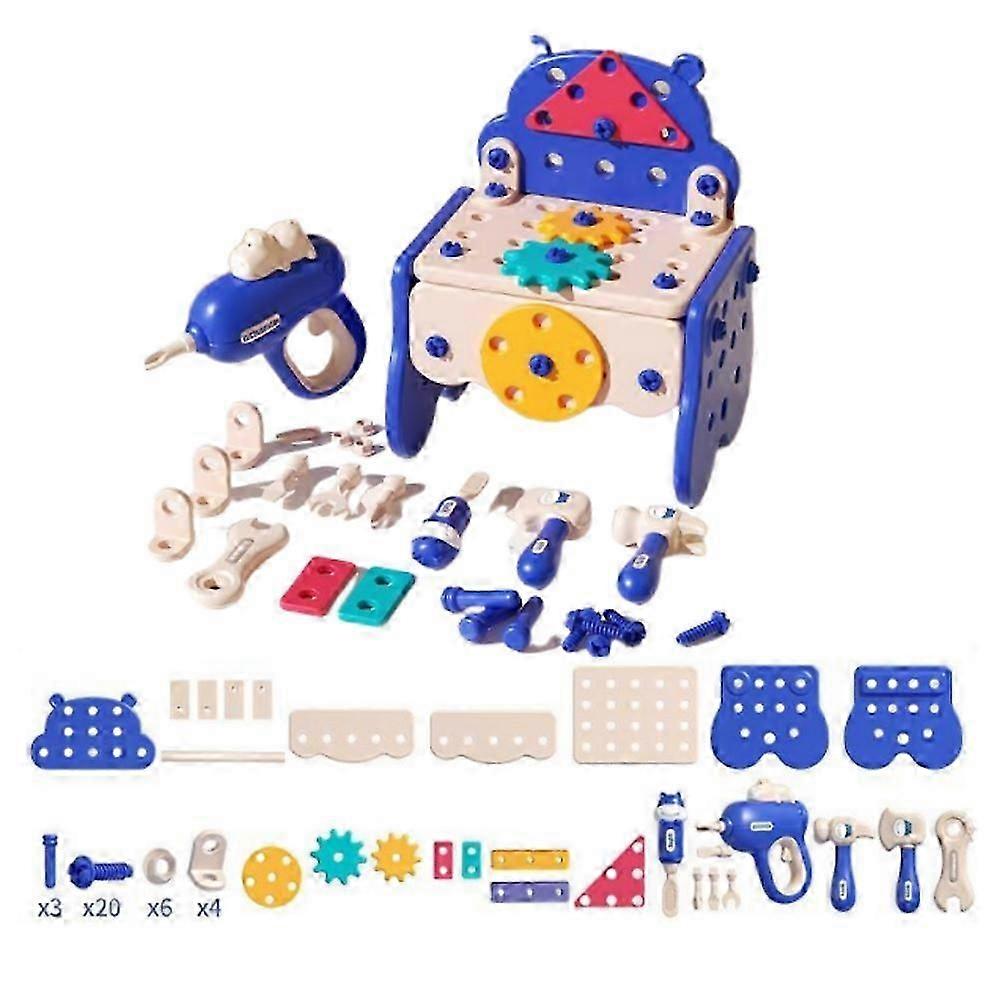 Kids Electric Toy Drill Tool Set for Pretend Play