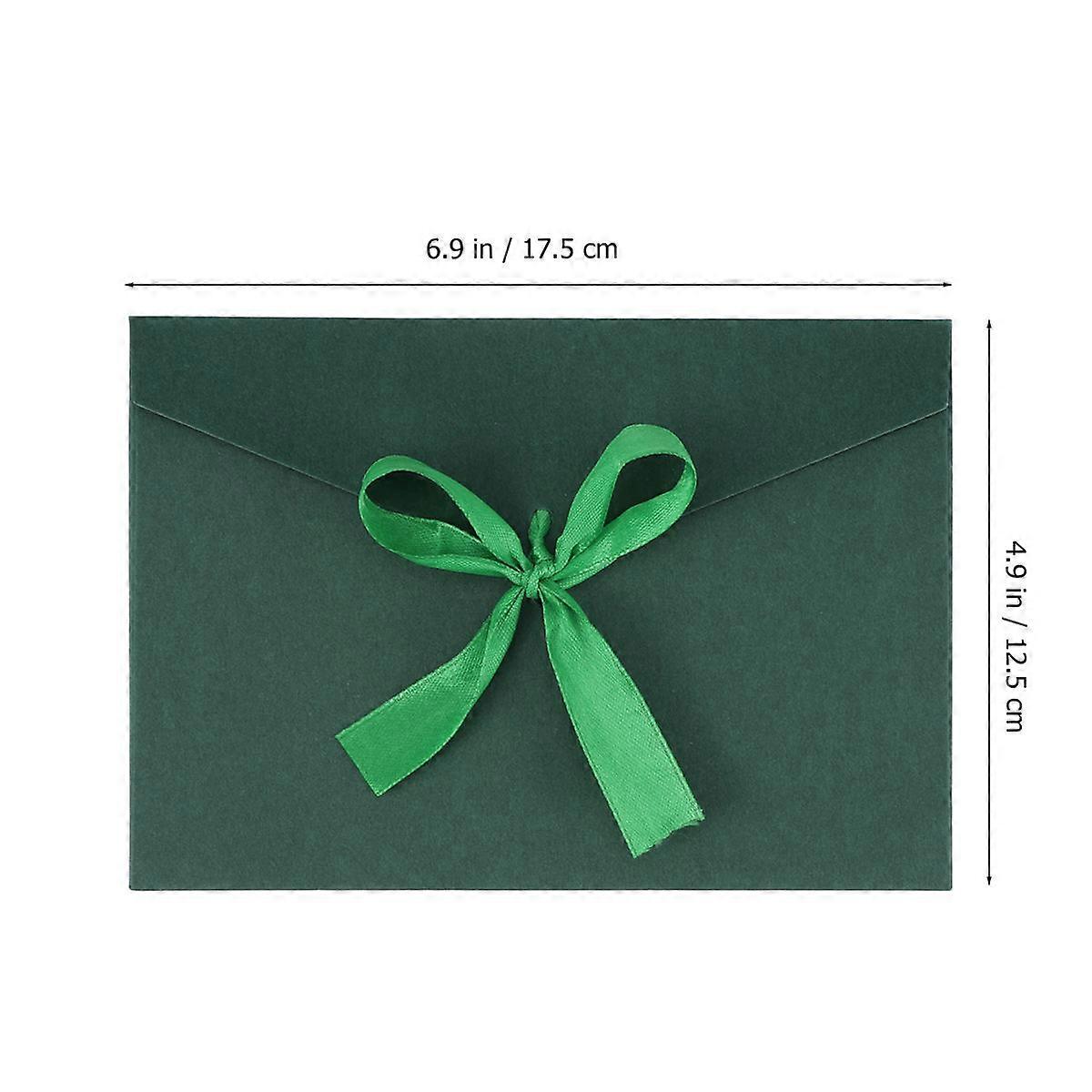 Please Select Invitation Cards Envelopes for 10Pcs Retro Creative Bow