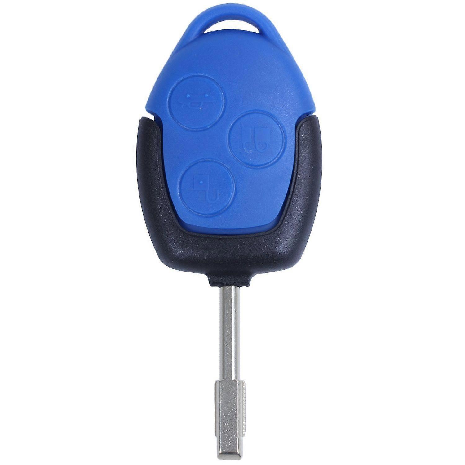 3 button cover shell key remote control body & for transit blue