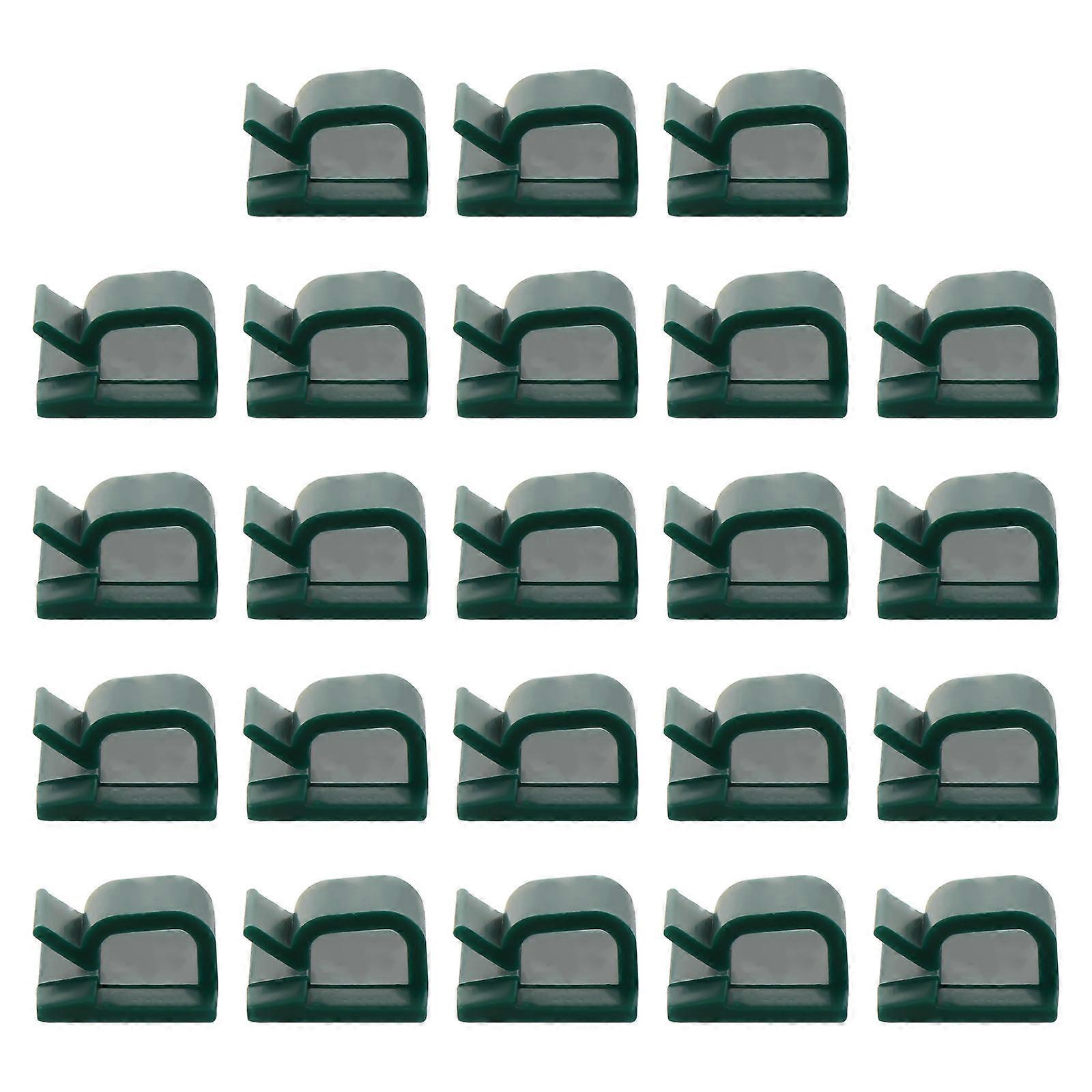 Nylon Cable Clips Self-Adhesive Wire Holder for Cord Management 100Pcs