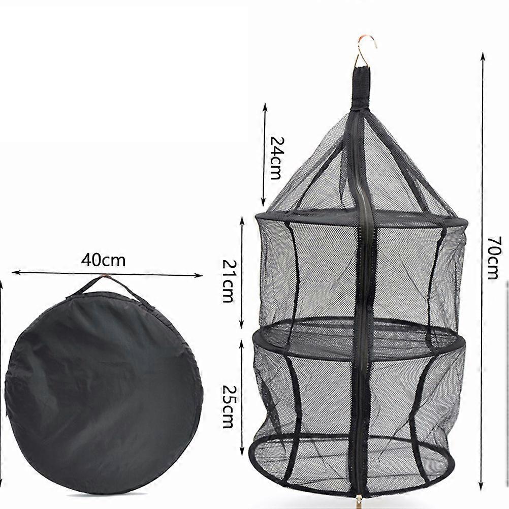 Hanging Mesh Net for Outdoor Tableware Dry Net Storage Basket 1Pcs