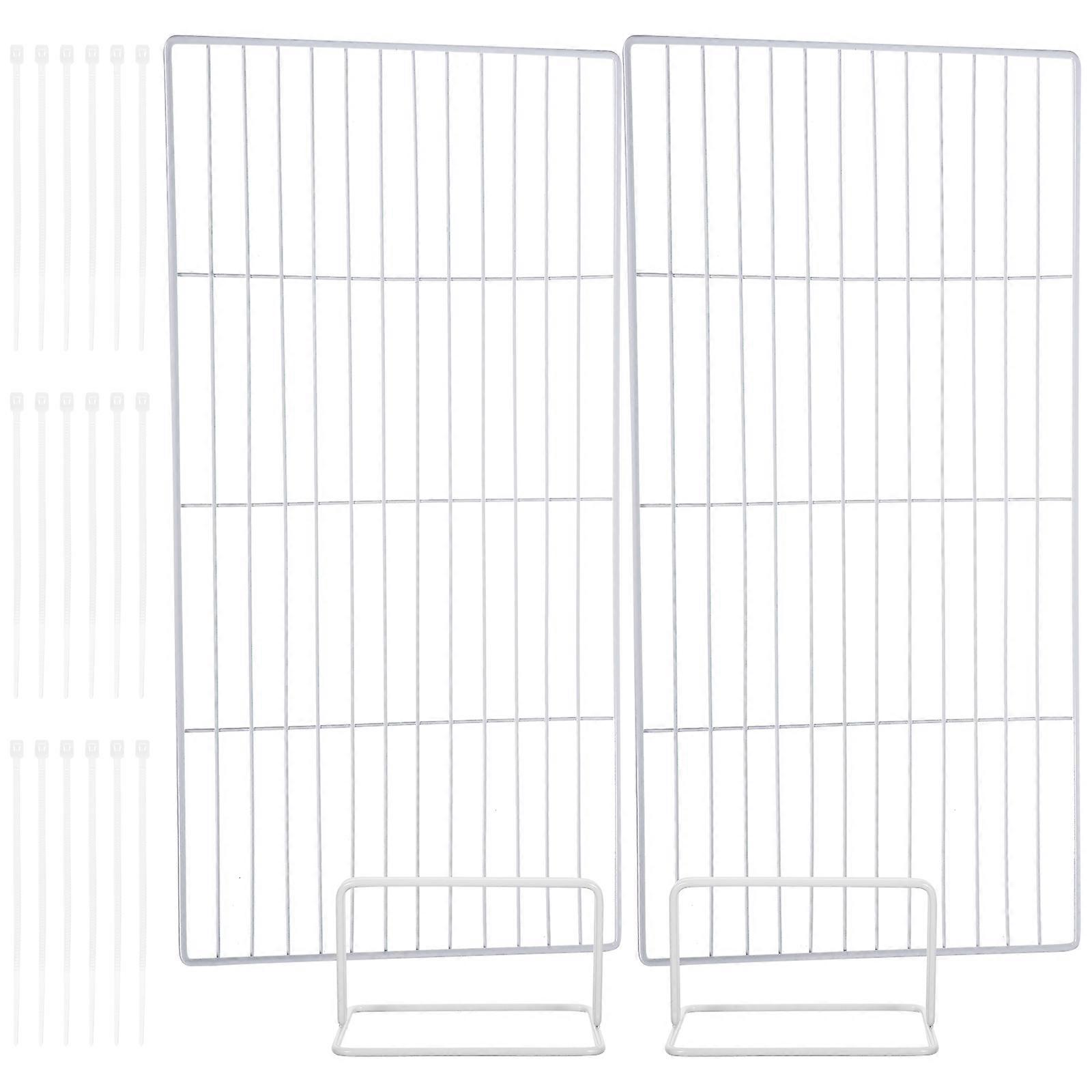 Iron Wire Freezer Shelf Divider Adjustable Refrigerator Organizer