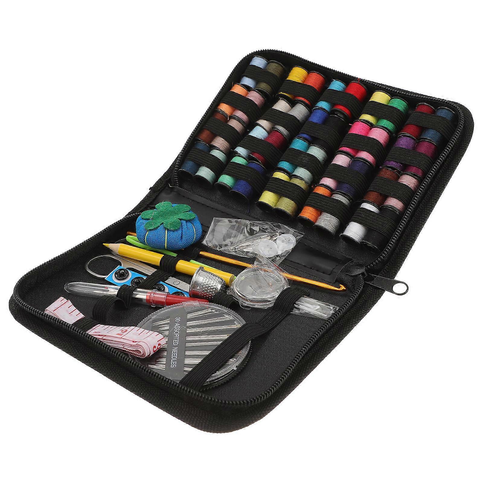 Sewing Needle Kit Portable Travel Needlework Kit for Sewing Work 1Set