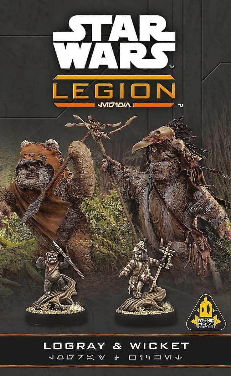 Star Wars Logray & Wicket Commander Miniature Game Expansion Pack