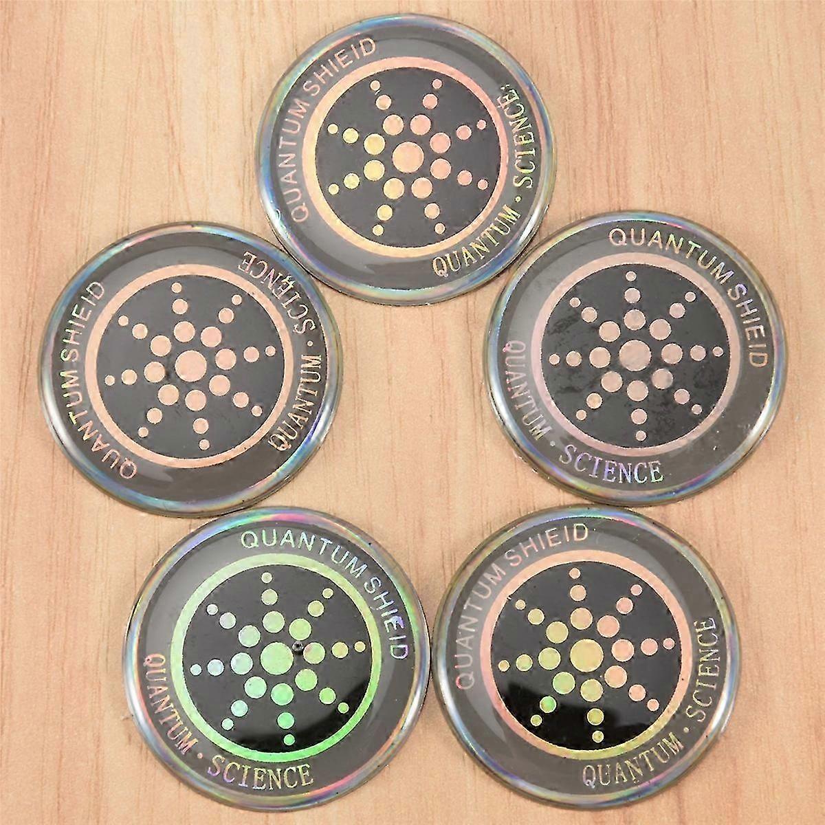 10-Pack EMF Shielding Stickers for Electronics Radiation Protection
