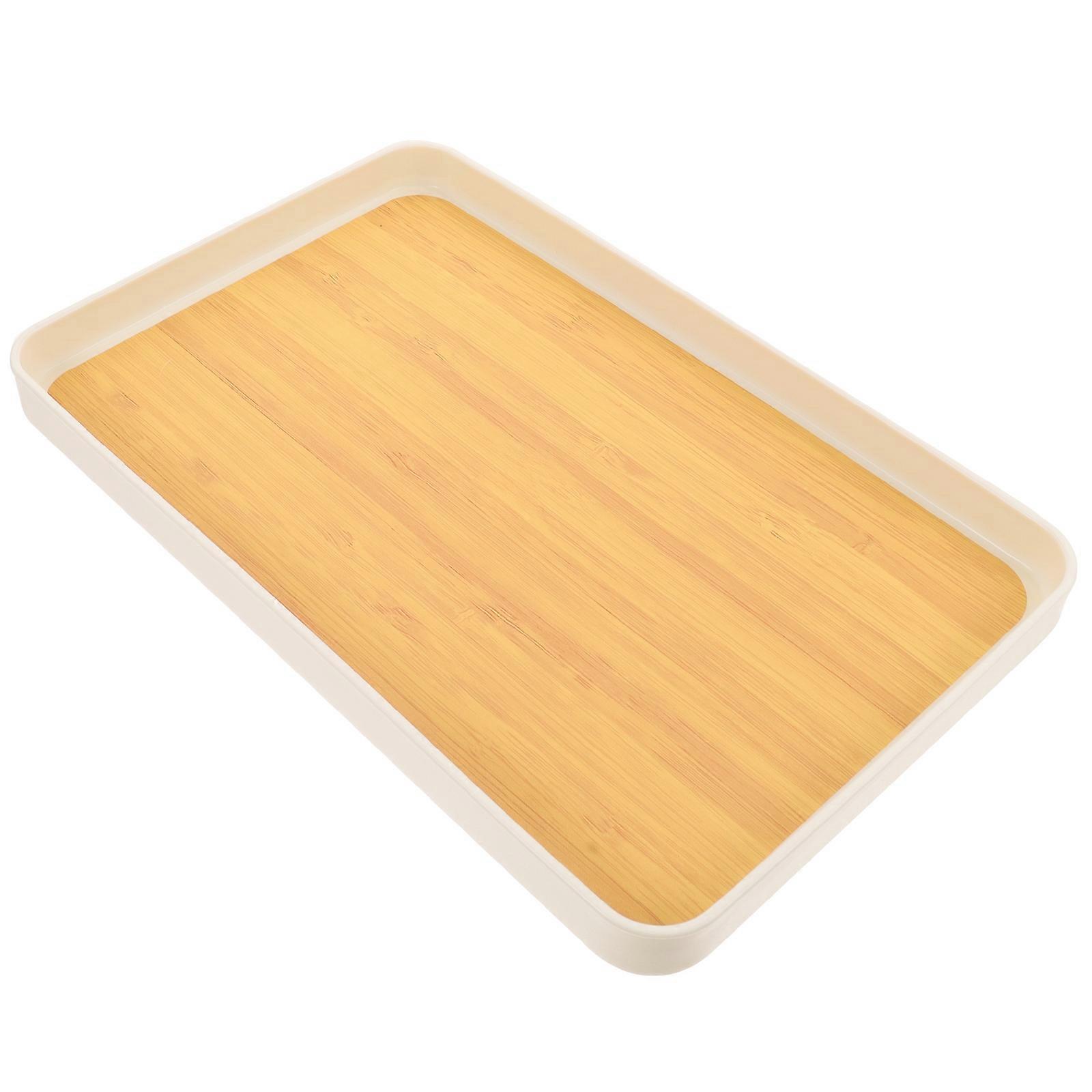 Multi-Function Serving Tray Tea Tray for Household Storage