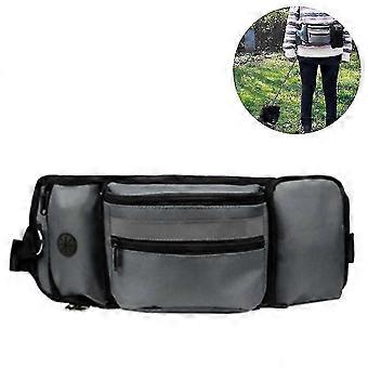 Dog Treat Pouch For Training  Built In Poop Bag Dispenser With Hidden