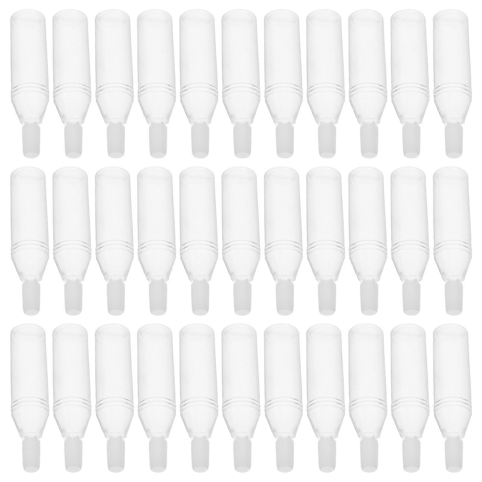 Empty Plastic Bottles Plastic Dropper Bottles for Liquid Storage 100Pcs