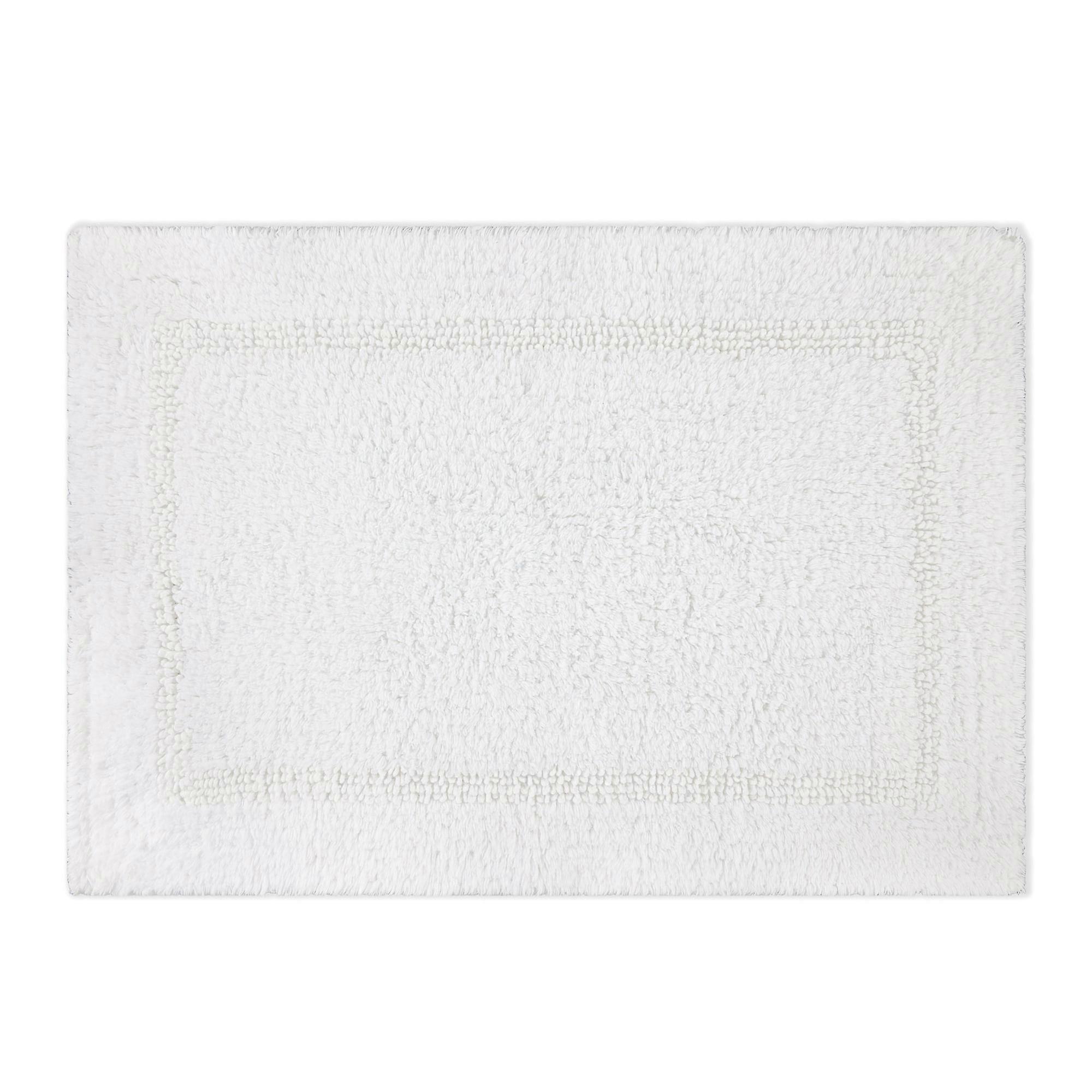 Cotton double-sided bathroom rug