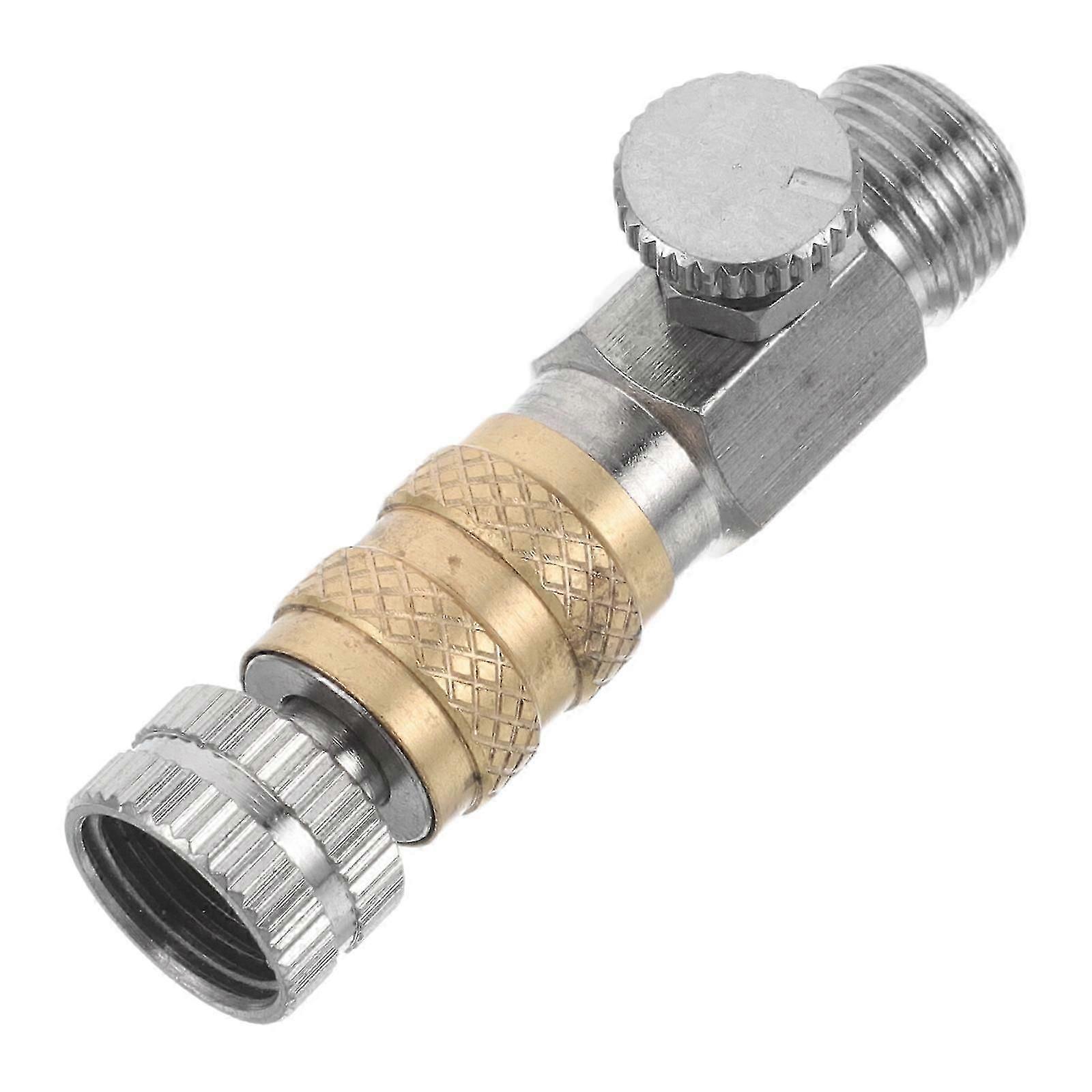 Quick Release Coupler For Air Compressor Maintains Consistent Airflow During Airbrushing Tasks 1Pcs