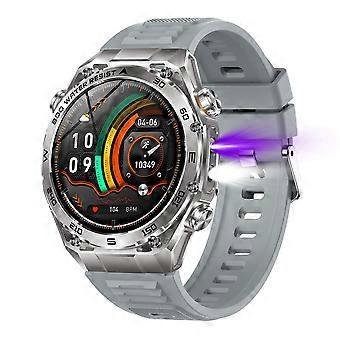 AK105 Silicone Strap Smart Watch Bluetooth-compatible Call Heart Rate Blood Pressure Sleep 1.53 Inch