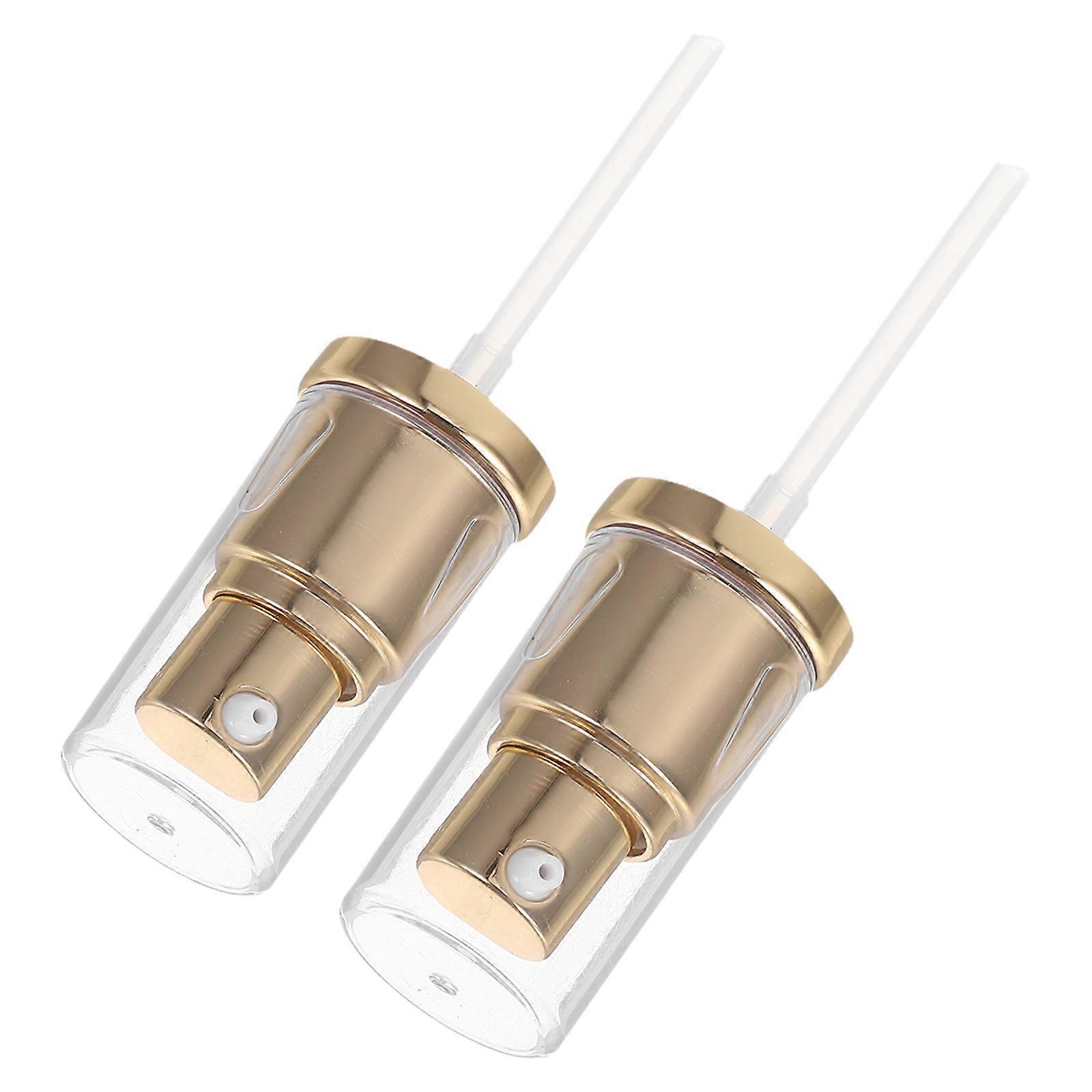 2pcs Replacement Foundation Pumps Plastic Liquid Foundation Makeup Pump