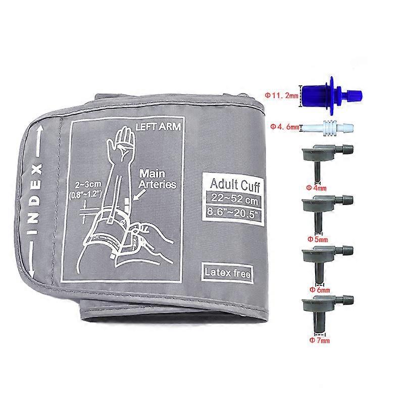 2026 Newest Blood Pressure Cuff (22-52 cm) Extra Large Size, Compatible with Omron Blood Pressure Monitors, Replacement Extra Large Cuff for Adults w