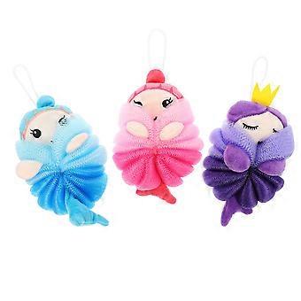 Cartoon Animal Bath Balls for Bathing Children's Shower 3Pcs Pack