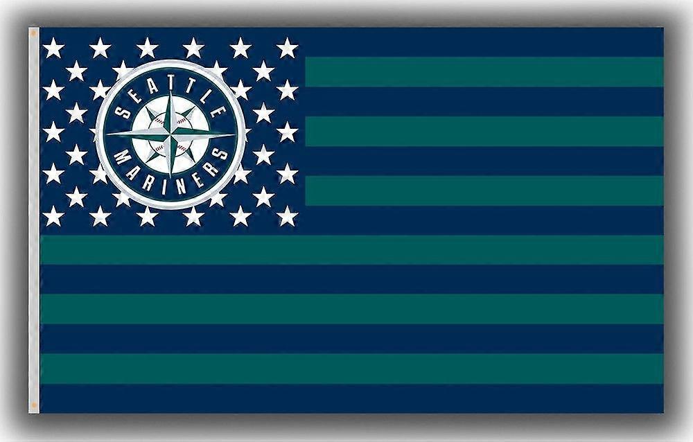 Seattle baseballlag suvenirflagg Mariners-banner D0518
