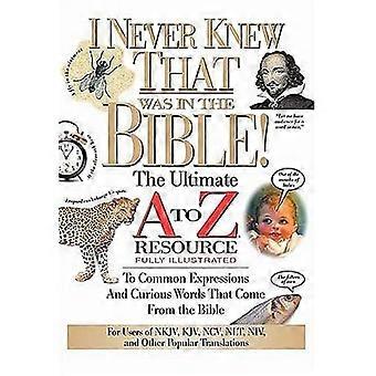 I never knew that was in the bible