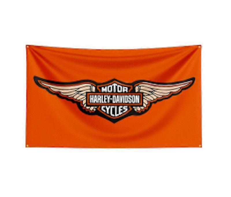 Drapeau avec logo Harley Davidson AG00599
