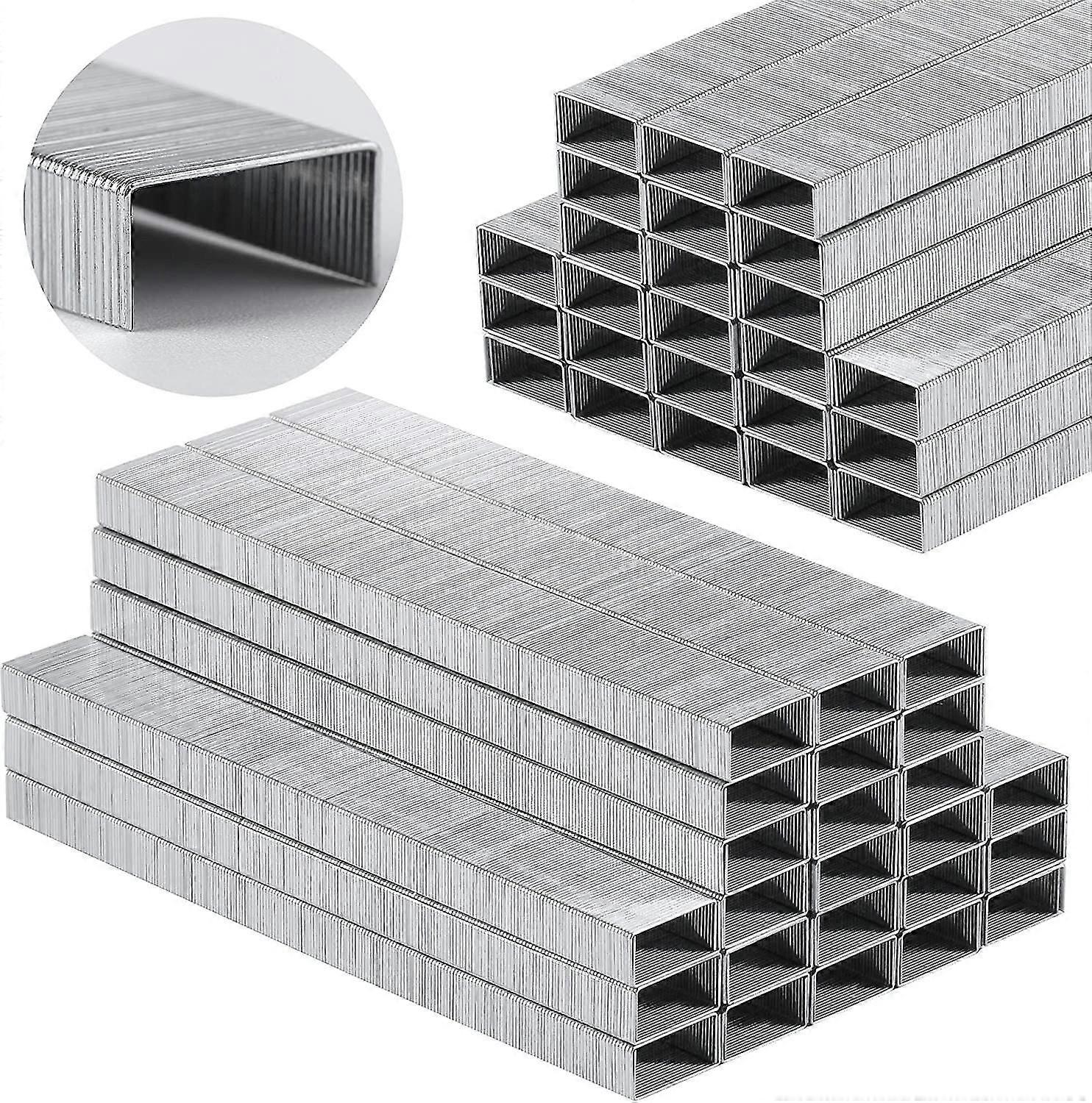10.000 grampos, grampos padrão para grampeador, grampos de 1/4 polegadas