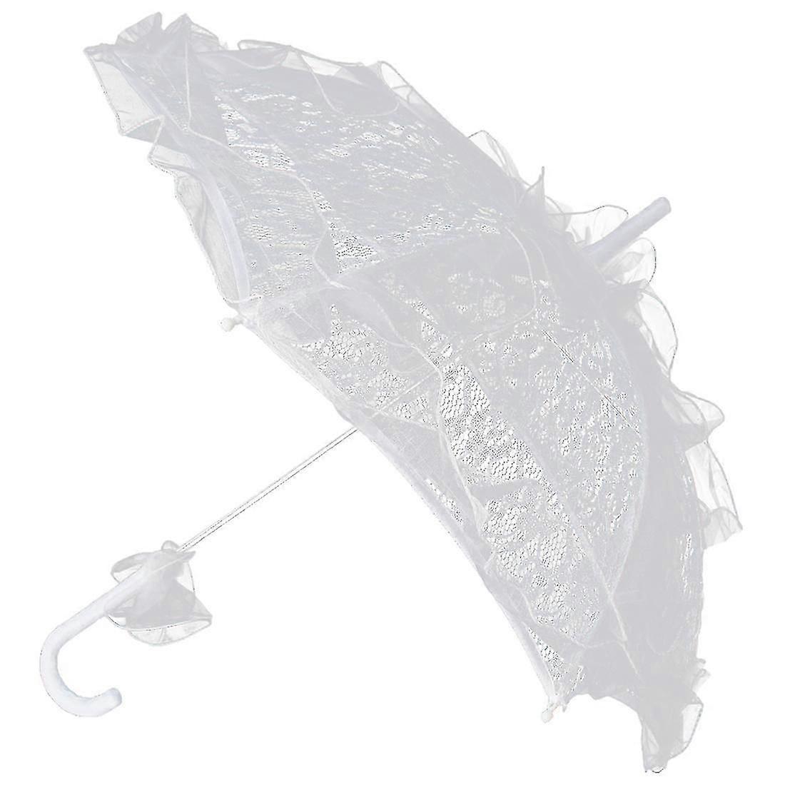 Bud Silk Lace Bruiloft Parasol