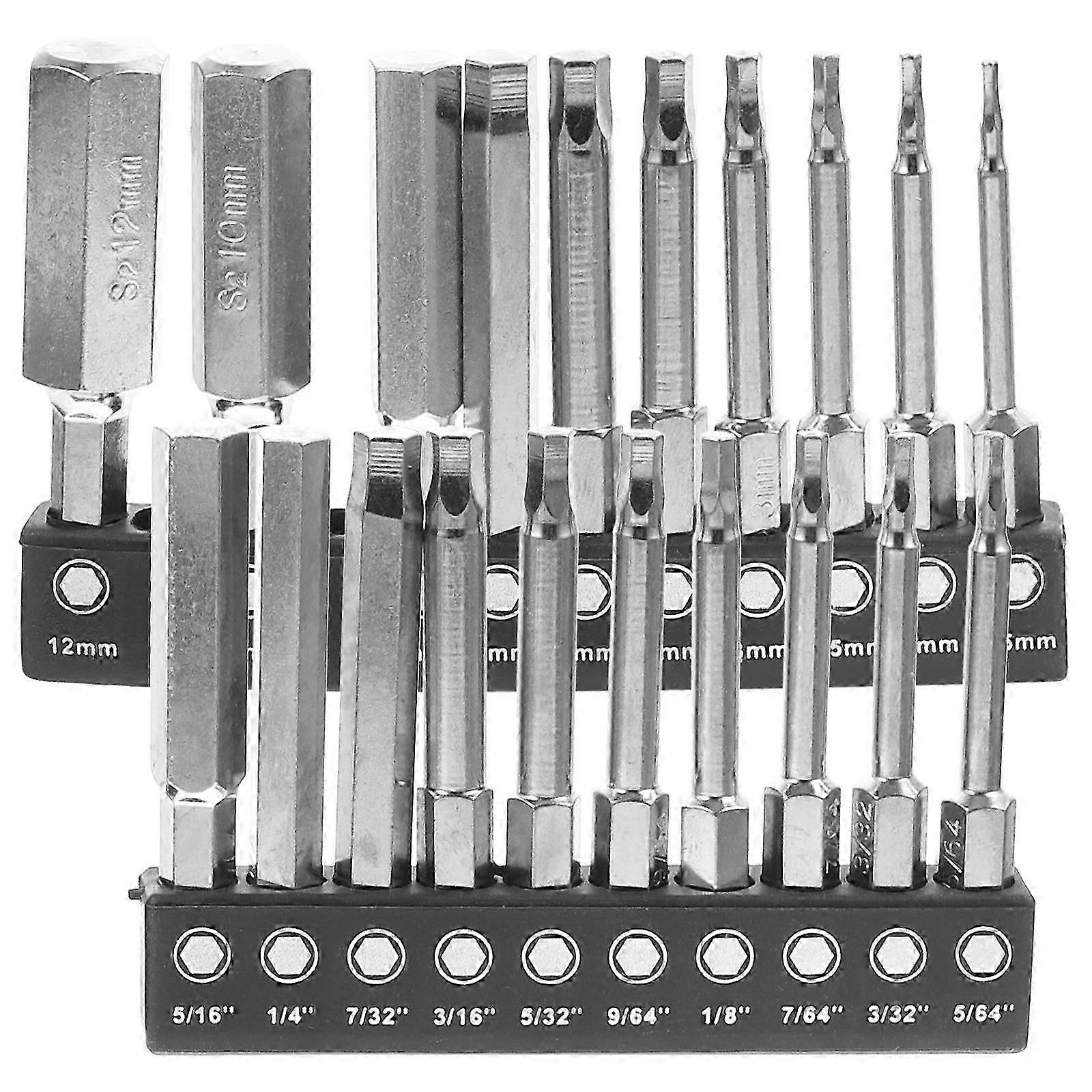Six-Angle Head Bit Combination Drill Bit Set for Multifunctional Use 1Set