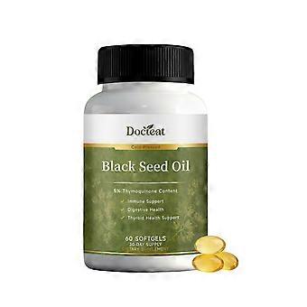 Docteat Black Seed Oil 60 Softgels, 30 Day Supply