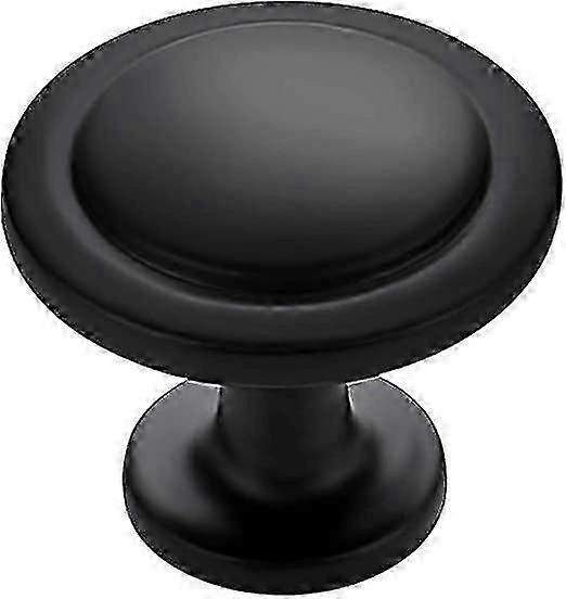 20 Pcs Kitchen Cabinet Knobs Drawer Knobs Dresser Knobs Matte Black Zinc Knobs Drawer Pulls Door Handles Knobs