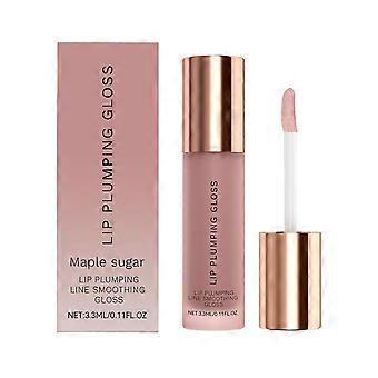 Lip Plumper Tinted Lip Gloss for Fuller Lips - Lightweight, Non-Sticky, Moisturizing Shine