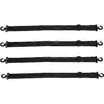 4PCS Multi-functional Ski Boot Carrier Strap Snowboard Boot Carrier Strap
