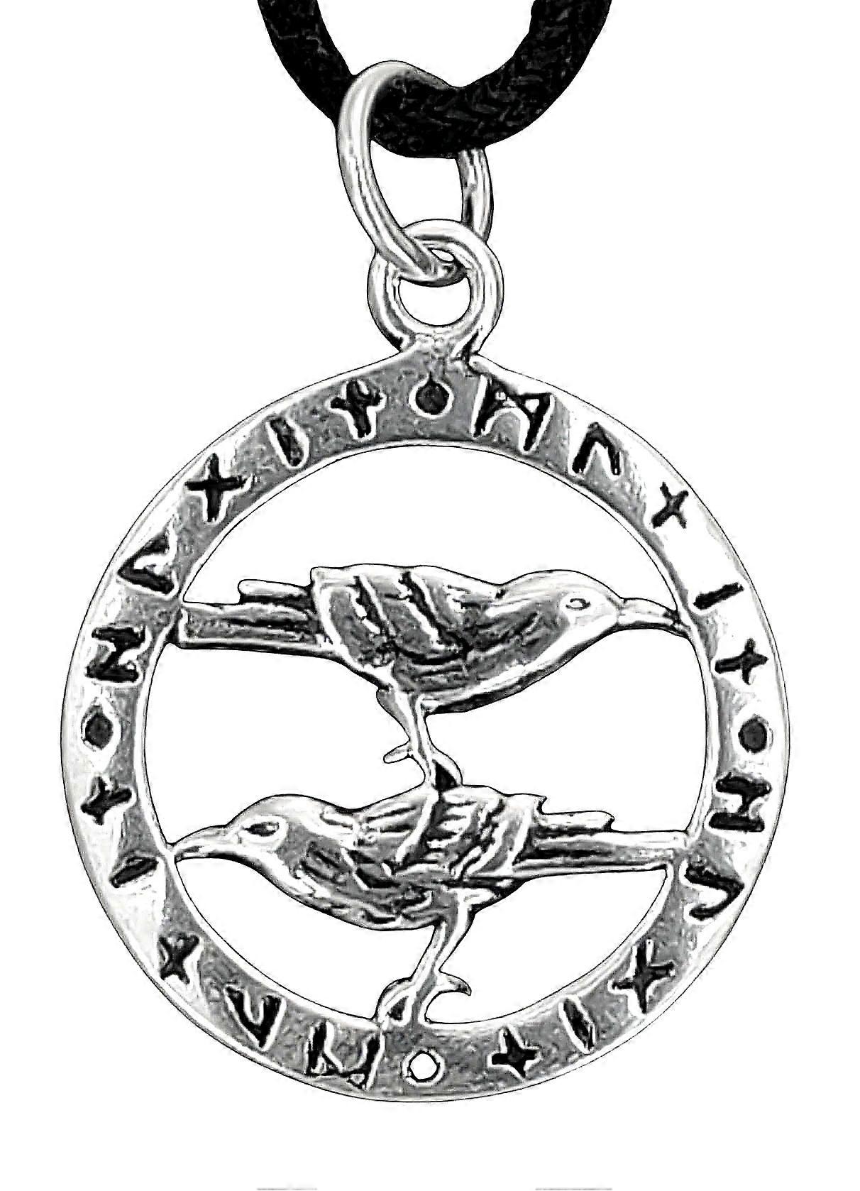 Raven 234 with Snake Chain - Silver