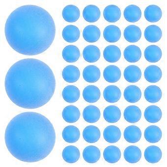 50 balles de ping-pong en plastique : balles pour jeux, tombolas, activités artistiques et manuelles, décorations de fête pour les activités scolaires et les kermesses.