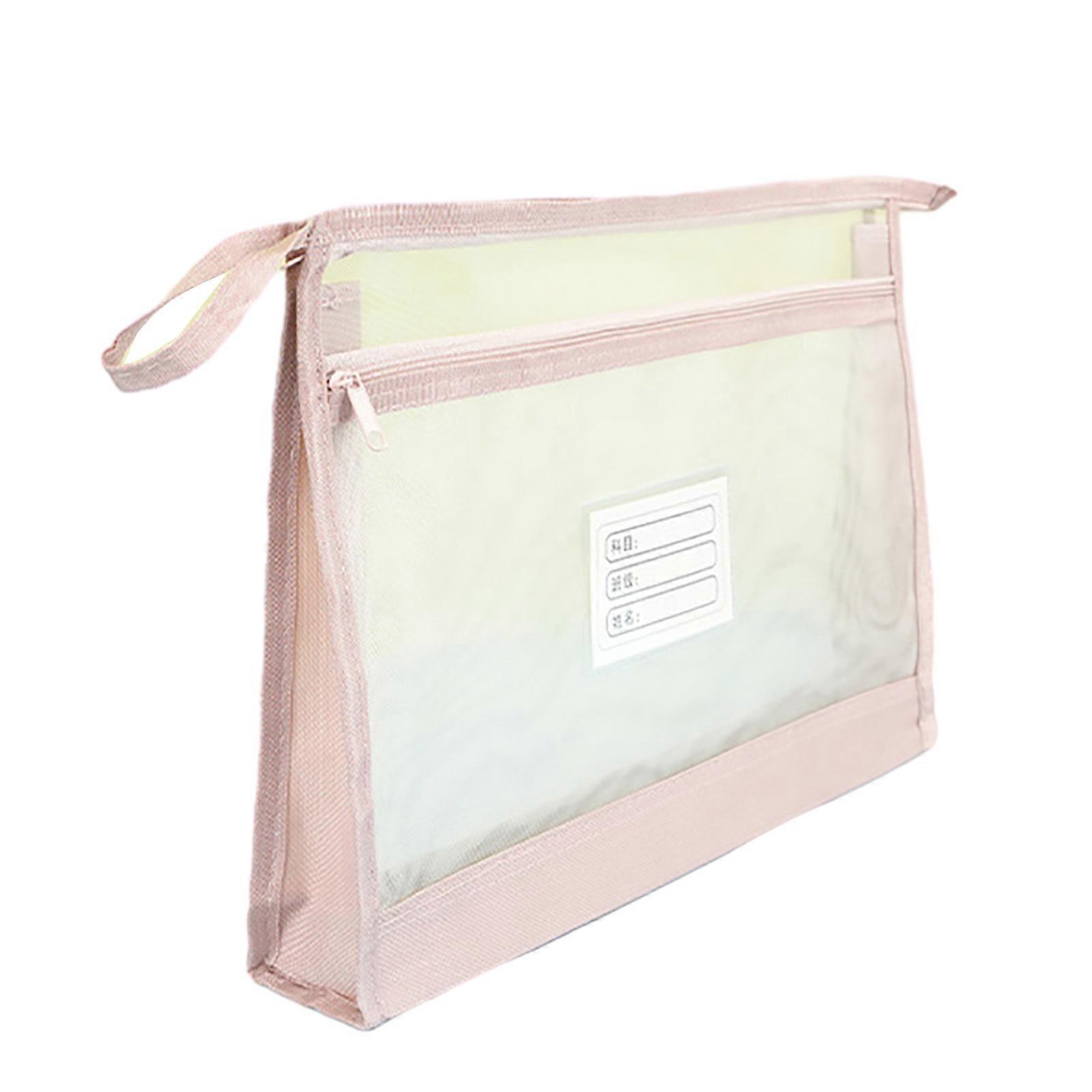 Double Layer Mesh Pouch for Documents and Stationery