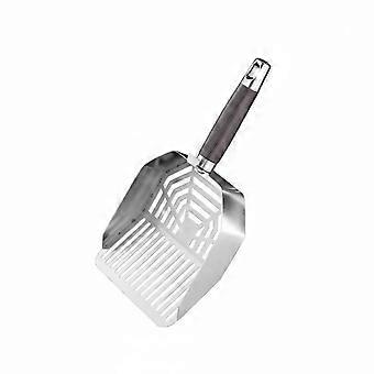 Stainless Steel Waste Scooper Rust-Resistant Cat Pet Waste Tool Rustproof Cat
