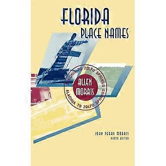 Florida Place Names - Allen Morris - Paperback - English Book - History