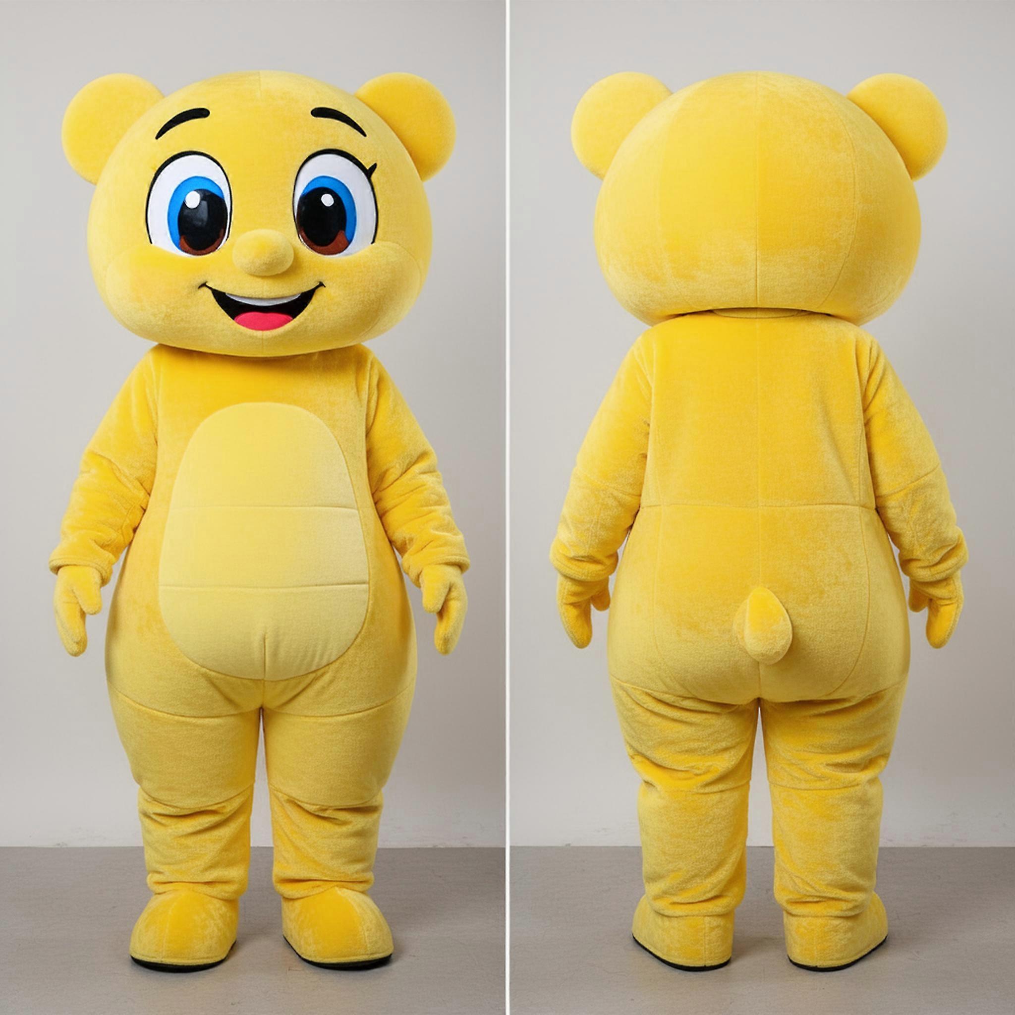 MASTICOT Bright Yellow Rounded But Mascot
