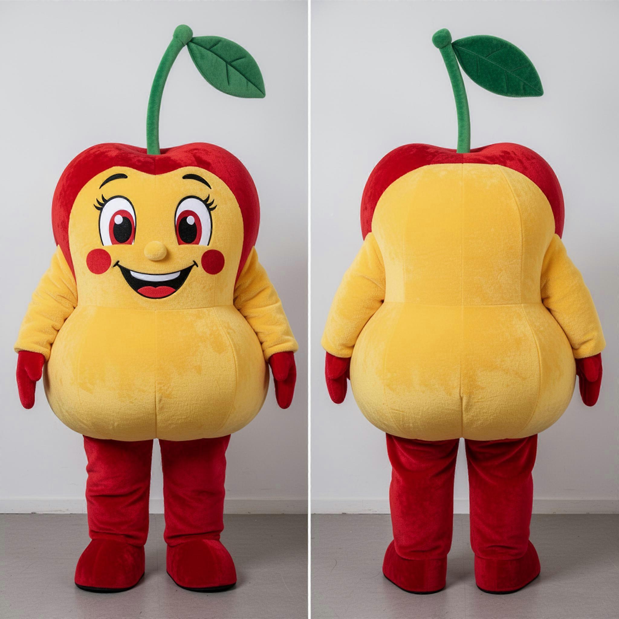 MASTICOT Velvety White Cherry Mascot