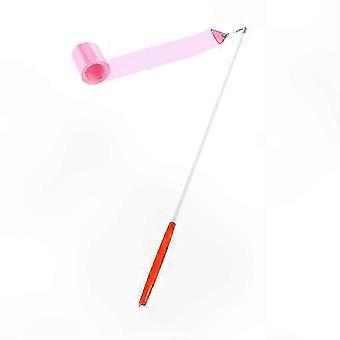 Kids Rhythmic Gymnastics Ribbon and Stick Set