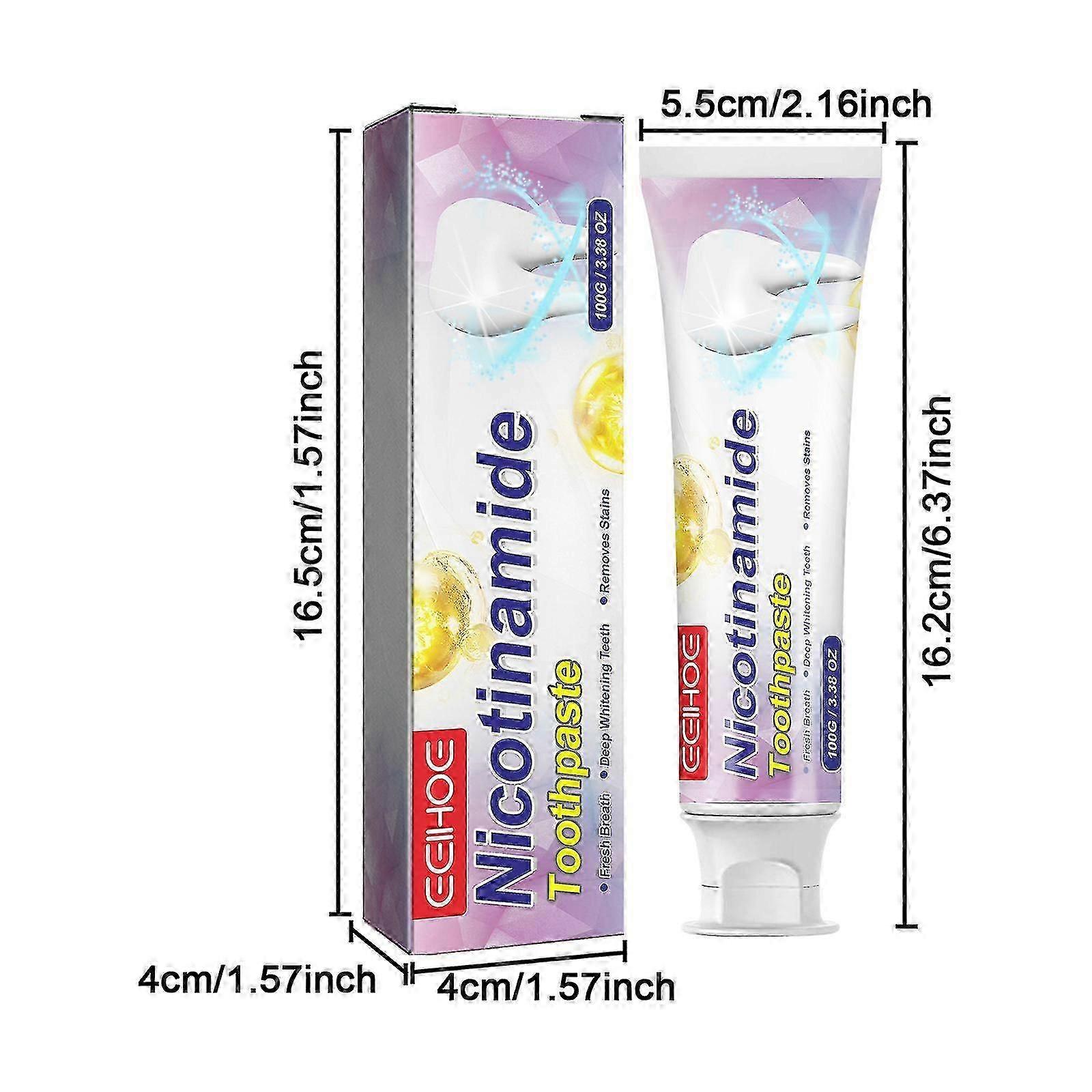 EELHOE Nicotinamide toothpaste for removing tooth stains