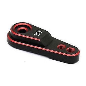 Harte Aluminiumlegierung 25T M3 Lenkglied Servo Arm Horn für 1/10 RC Crawler TRX4 Metall Upgrade Teile, Rot JN