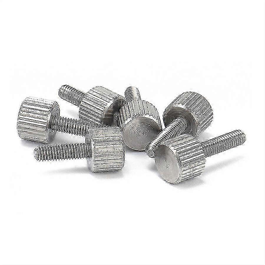 Knurled Flat Head Stainless Thumbscrew