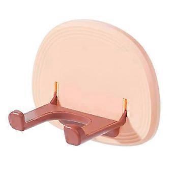 Supporto per asciugacapelli rosa facile da installare