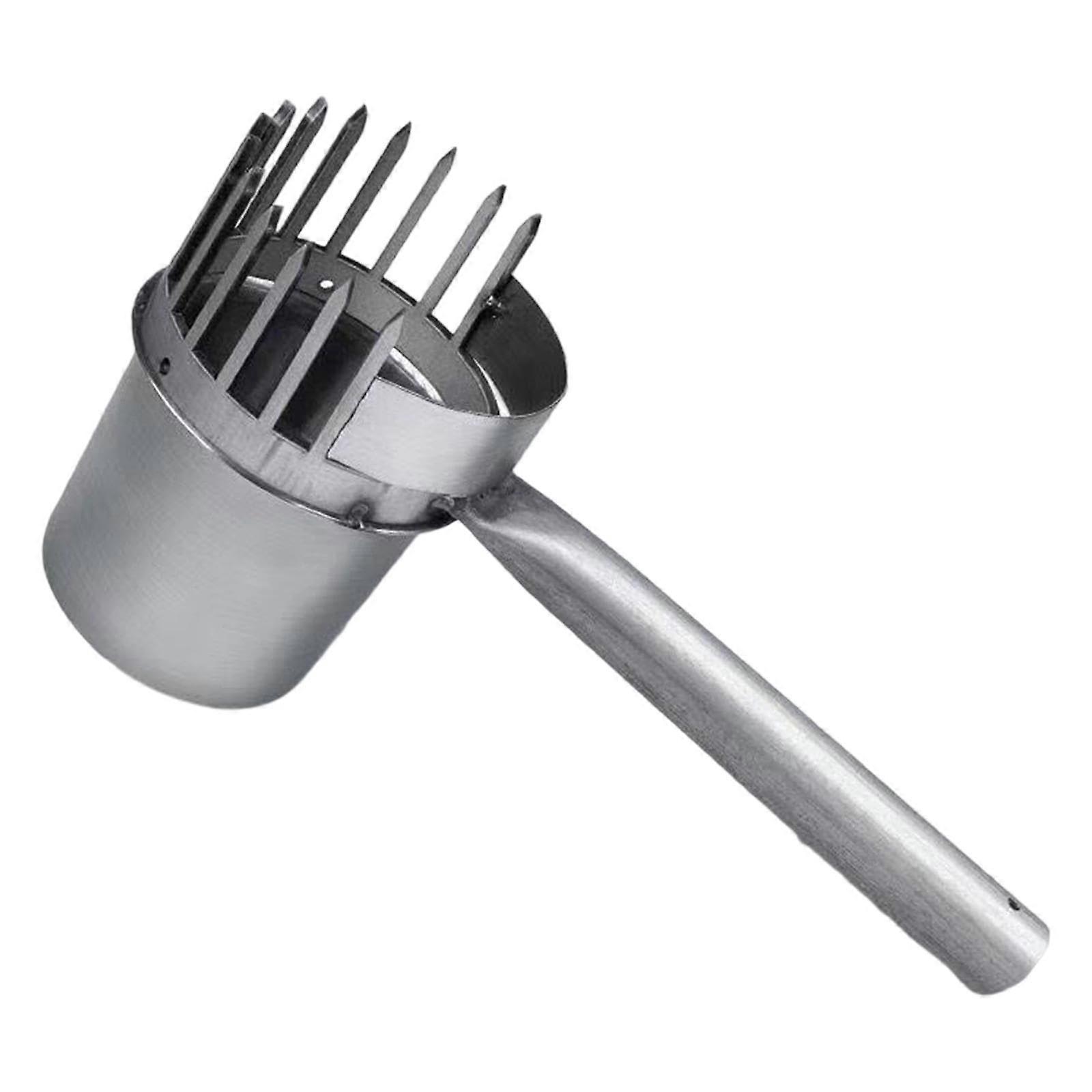 Smart Cup Fruit Picker with Basket, Rust Resistant Extendable Pole Fruit Picking Tool for Efficient Harvesting