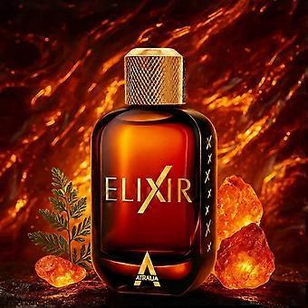 Elixir Men EDP Perfume 100ml, Long Lasting Woody Amber Scent Spray, Gift for Him A