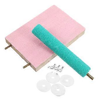 Parakeet Toys Bird Perch Stand for Nail Care