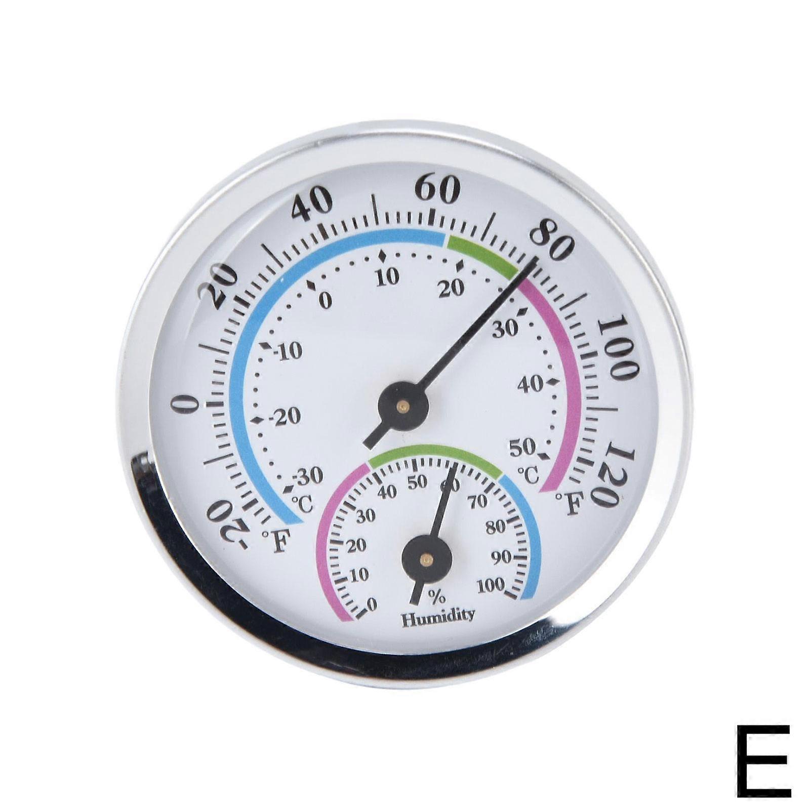 Metal-Ring Analog Hygrometer