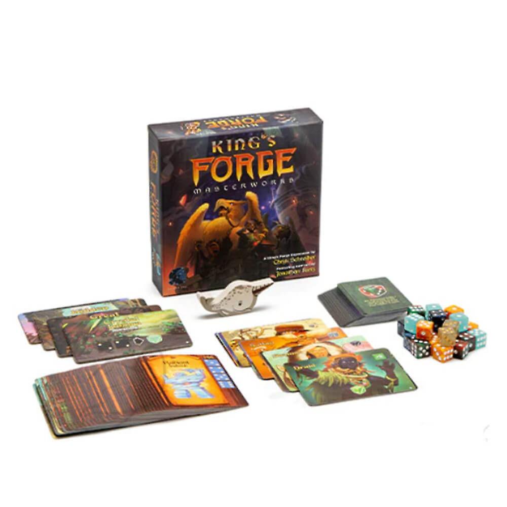King's Forge Masterworks Board Game Two To Five Players Ages 14 Years and Up
