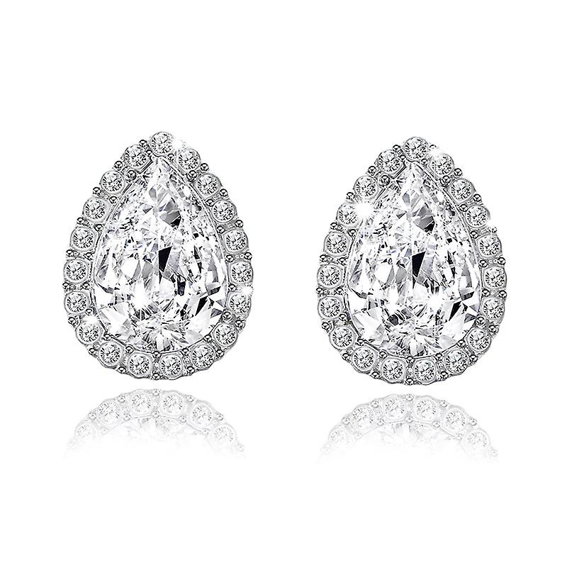 Eksklusiv ørering diamant glitter