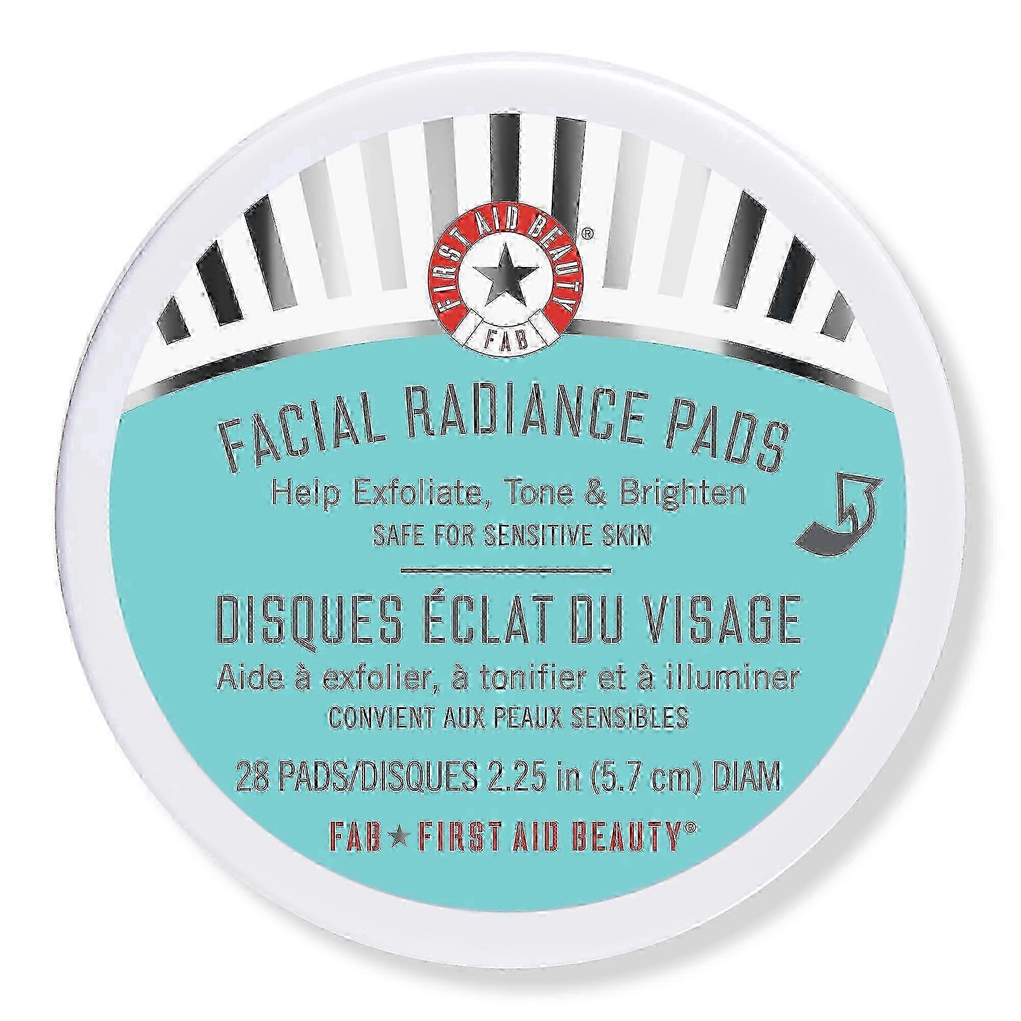 First Aid Beauty 旅行装面部亮泽棉片，28 片