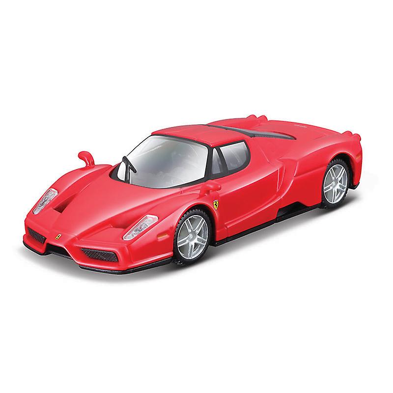 1:43 אוסף פרארי מרוצי סגסוגת צהובה סגסוגת קבריולה דגם מכונית סימולציה אוסף קישוט רכב צעצוע מתנה